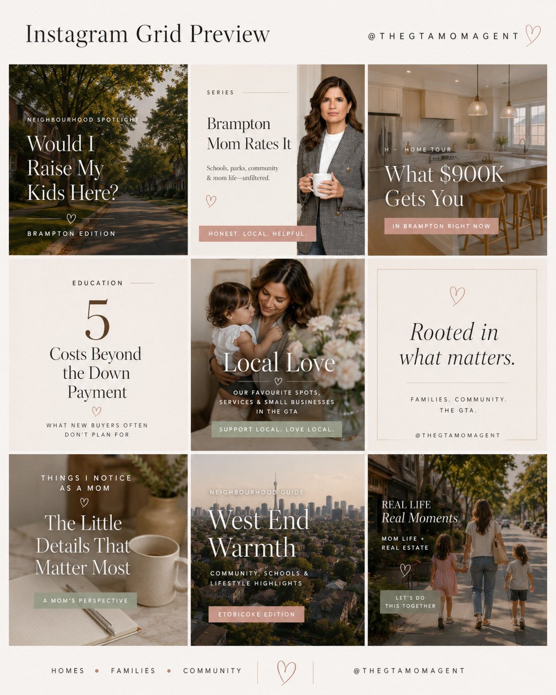 Instagram grid preview